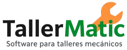 Logotipo de TallerMatic - Software para talleres mecánicos